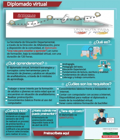 Diplomado virtual gratuito &ldquo;Una ruta para ense&ntilde;ar y aprender&rdquo;