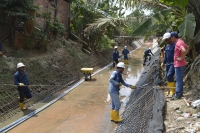 Reinicio de obra de canalizaci&oacute;n del ca&ntilde;o colector