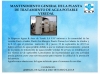 MANTENIMIENTO GENERAL DE LA PLANTA DE TRATAMIENTO DE AGUA POTABLE VEREDAL