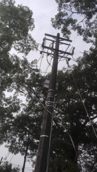 Estaci&oacute;n de rebombeo  del prado, sufri&oacute; una descarga el&eacute;ctrica.