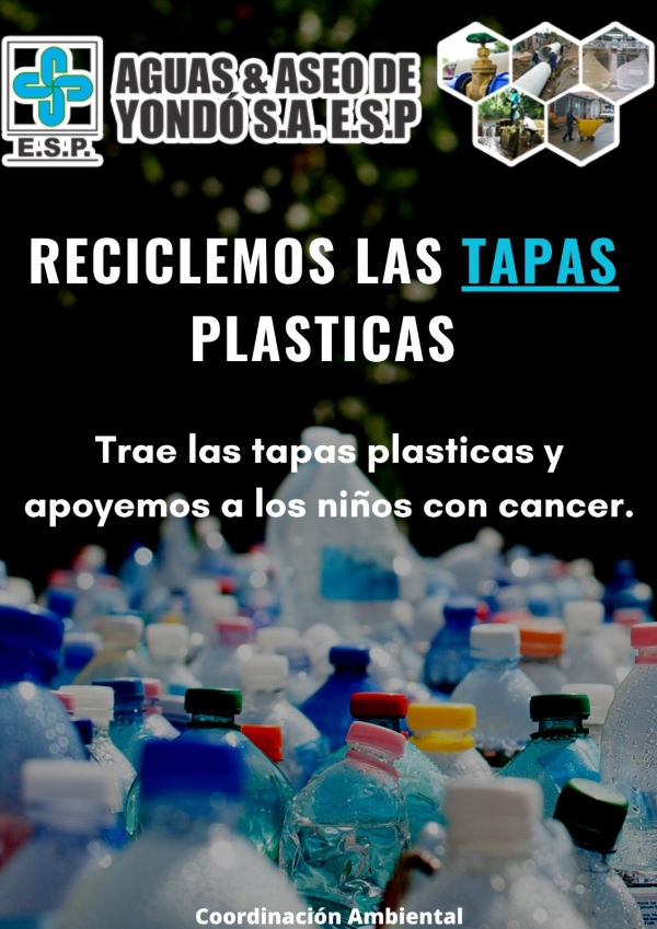 Reciclemos las TAPAS Plásticas