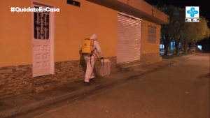 LIMPIEZA Y DESINFECCI&Oacute;N EN ZONAS P&Uacute;BLICAS.