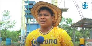 Mantenimiento en los tanques de agua de El Corregimiento El Tigre.