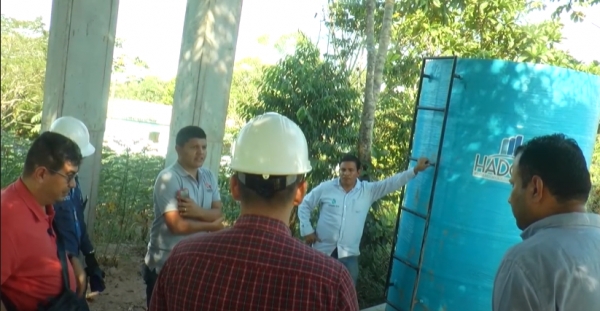 La Gerencia del Acueducto realizó una visita de inspección a la construcción de 5 pozos veredales