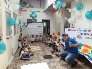 Empresa de Agua y Aseo se unen a la celebraci&oacute;n del mes de los ni&ntilde;os.